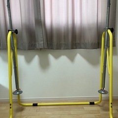 鉄棒　折りたたみ　逆上がり練習　子供　室内の画像
