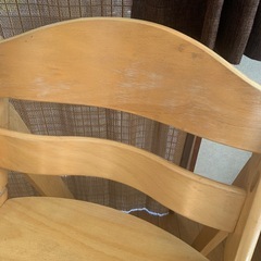 子供用チェア　ハイチェアの画像