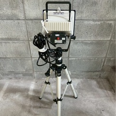 EARTH MAN 防雨タイプスタンド付作業用 ハロゲン投光器 シングルシステムの画像