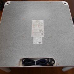 ☆山善 カジュアルこたつ ESK-75 リバーシブル天板 75cm 2012年 の画像