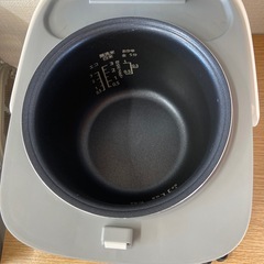 山善　３合炊き炊飯器　2020年製の画像