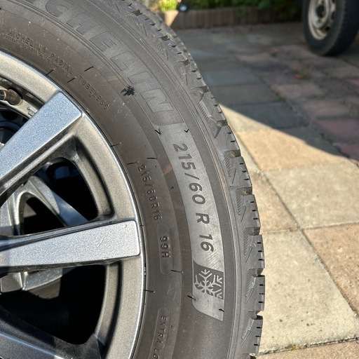 スタッドレスタイヤ　ミシュラン