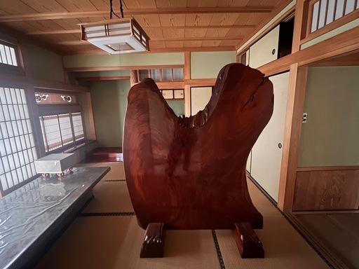 一枚板の衝立(ついたて)