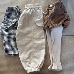 80～95cm子供ズボン保育園着などに。の画像