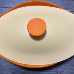 スチーマーオーバル シリコン製 レンジ 調理器の画像