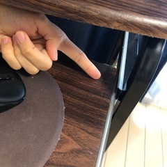 パソコンデスク　パソコンラックの画像