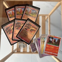 画像のﾎﾟｹﾓﾝｶｰﾄﾞ全てになりますの画像