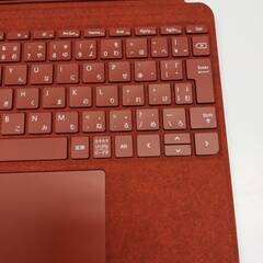 【良品】Microsoft Surface Go/タイプカバー/ポピーレッド〈Model：1840〉の画像