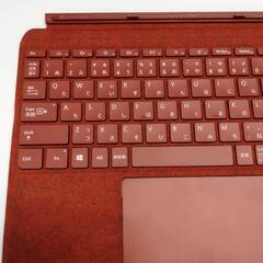 【良品】Microsoft Surface Go/タイプカバー/ポピーレッド〈Model：1840〉の画像