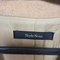 カシミヤこーとコートサイズlＬの画像