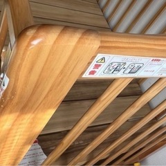 カトージ　ベビーベッド　はいぽじハイポジションの画像