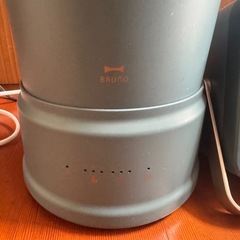 BRUNOハイブリッド加湿器・パーソナルセンサーファンヒーターセットの画像