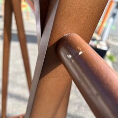 木製　ハンガーラックの画像