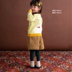 【新品未使用】カーディガン 男女兼用 100cm キッズ トップス 春秋冬用の画像