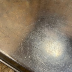 C(7608) クローバー印 浅型 角バット 4個セット ステンレス 320×435×22㎜ 業務用 厨房用品 飲食店 店舗用の画像