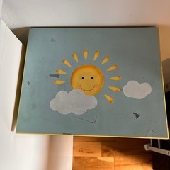 子供用　収納棚の画像