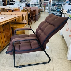 【ジモティー割引で最大15％OFF⭐️】ドウシシャ 肘付き高座椅子 ブラウンの画像