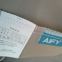 きれいなカーテン２枚「フック付き」一間用の画像