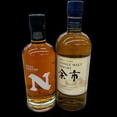 SG00001 Asahi アサヒ 余市 ニッカ ウイスキー ２点まとめ売り [1000027782728]の画像