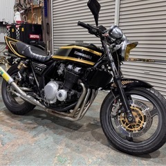 カワサキ　ZRX ZRXII 実働　RPM管　外装塗装済　車検あり！　マーシャル　フルカスタム　始動動画あり　自走引き取り可能　の画像