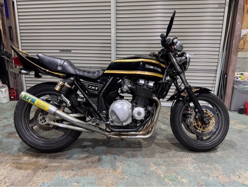 カワサキ　ZRX ZRXII 実働　RPM管　外装塗装済　車検あり！　マーシャル　フルカスタム　始動動画あり　自走引き取り可能