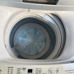 (受付終了)アクア　洗濯機(4.5kg)の画像