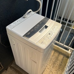 (受付終了)アクア　洗濯機(4.5kg)の画像