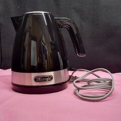 【リサイクルストアスターズ吉野店】【中古品】デロンギ アクティブ 電気ケトル KBL A1200J-BK １ℓの画像