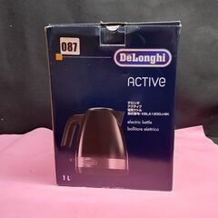 【リサイクルストアスターズ吉野店】【中古品】デロンギ アクティブ 電気ケトル KBL A1200J-BK １ℓの画像