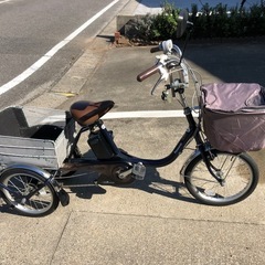 パナソニック電動三輪アシスト自転車の画像