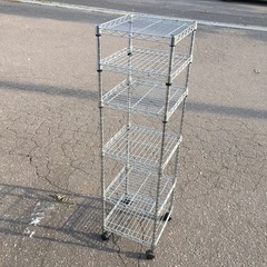 美原店　③ メタルラック　スチールラック　収納　棚　正方形