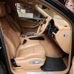 検査9年11月マカン S パノラマサンルーフ/ルクソールベージュレザーシート/ナビ/地デジ/カープレイ/バックカメラ/パワーバックドア/記録簿の画像