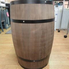 ➁ サッポロビール 木製 樽 高さ：約66.5cm ヴィンテージ アンティーク ディスプレイ 装飾 醸造 麦酒 札幌市 西岡店の画像