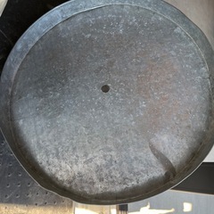 米穀貯蔵缶　ブリキの画像