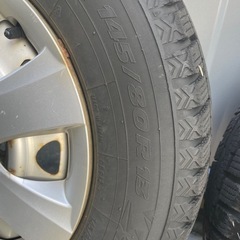 スタッドレスタイヤ4本セット145/80R13の画像