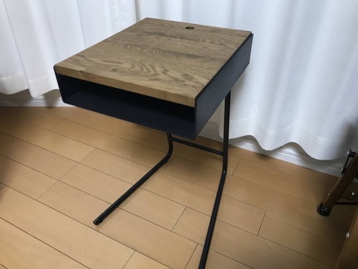 【美品!!オシャレ!!】unico ウニコ　adday アディ　サイドテーブル