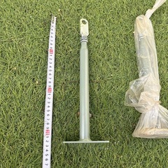 金属製支柱2本の画像