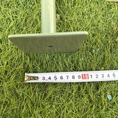 金属製支柱2本の画像