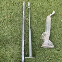 金属製支柱2本の画像