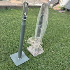 金属製支柱2本の画像
