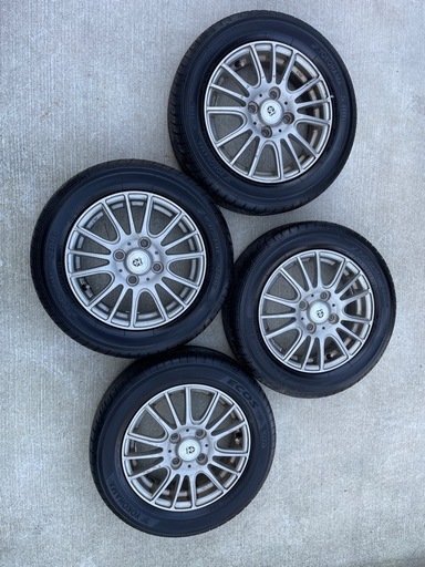 G.MACH YOKOHAMA 155/65R13 タイヤ・ホイールセット 13