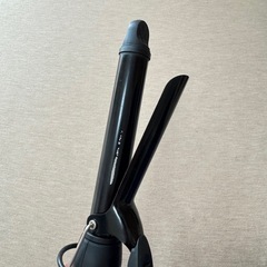 SALONIA カールヘアアイロン SL-008AB 25mm ブラックの画像