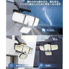 LEDソーラーセンサーライトの画像