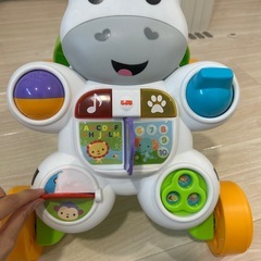 フィッシャープライス おして！しまうまくんのバイリンガル・ウォーカーの画像
