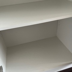 ⁑⁑ 本日限定1500円 ⁑⁑　ニトリ 食器棚 キッチンボード キャビネット フォルムN SK9060 WHWHの画像