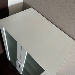 ⁑⁑ 本日限定1500円 ⁑⁑　ニトリ 食器棚 キッチンボード キャビネット フォルムN SK9060 WHWHの画像