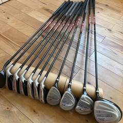 Slazenger スラセンジャー  PHANTOM ファントム  ゴルフクラブセット　 キャディバッグ付き　 フレックスRの画像