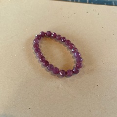 ブレスレット　ルビーの画像