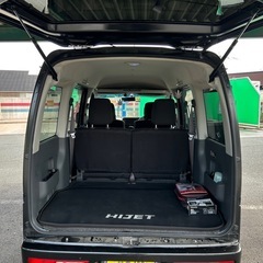 ダイハツ ハイゼットカーゴ 660 クルーズターボ ハイルーフ （ブラックマイカ）ディスプレイオーディオ（Apple CarPlay対応）前後ドラレコ（KENWOOD）LEDヘッドライト　全席パワーウインドウ リモコンキー 電動格納ミラー 後席ヘッドレスト プライバシーガラスの画像