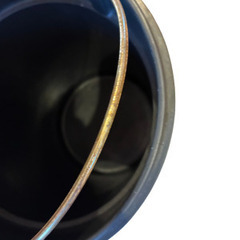 ブリキ製ダストボックス ゴミ箱（へこみあり）宇都宮引き取り限定 100円の画像